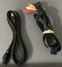 Cabo AV e cabo de alimentação originais do fabricante oficial Sony PlayStation PSX PS1 PS2 FAT comprar usado  Enviando para Brazil