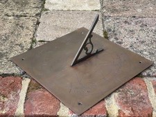 Vintage brass sundial for sale  POTTERS BAR
