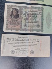 Reichsbanknoten sammlung deuts gebraucht kaufen  Düsseldorf