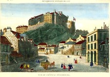 Edimburgo vue chateau usato  Roma