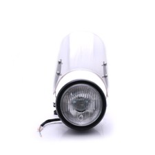 Usado, 5-7 "Faro anteriore con lente trasparente e sportello parabrezza trasparente comprar usado  Enviando para Brazil