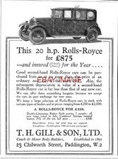1927 advert rolls for sale  SIDCUP