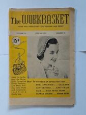 Vintage workbasket magazine for sale  Hutchinson