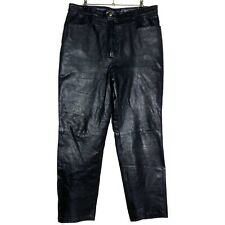 Pantalon cuir noir d'occasion  Montpellier-