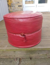 Vintage red leather for sale  BURES