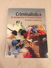 Criminalistics: An Introduction to - Paperback, by Saferstein Richard - Good comprar usado  Enviando para Brazil