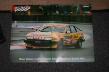 Rover sd1 poster for sale  HUNTINGDON
