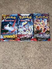 Usado, 3 Pokemon TCG Booster Packs PACOTES SELADOS!!! E um hit garantido leitura descrição comprar usado  Enviando para Brazil