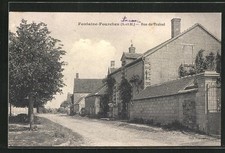 Old postcard fontaine d'occasion  Expédié en Belgium