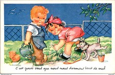 19661 cpa illustrateur d'occasion  Guéret