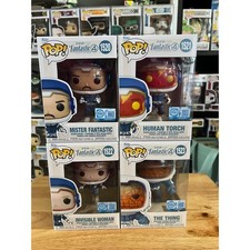 4 EXCLUSIVOS Fantastic Four Space Suit Funko Pop Bobbleheads Thing Torch Marvel comprar usado  Enviando para Brazil