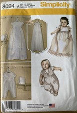 Simplicity 8024 baby for sale  LEICESTER