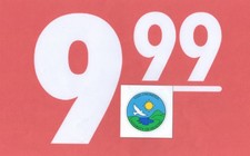 Adesivo sticker vintage usato  Italia