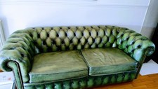 Canapé chesterfield cuir d'occasion  Épinay-sur-Orge