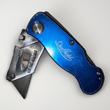 Faca utilitária Blue Sheffield, faca de barbear, cortador de caixa, usado comprar usado  Enviando para Brazil