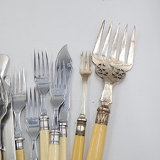 cream handled cutlery for sale  UK