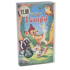 Bambi vhs 1994. for sale  SEAFORD