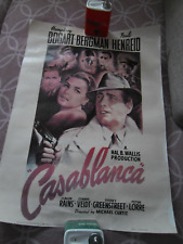 Casablanca filmplakat posterdr gebraucht kaufen  Wittislingen
