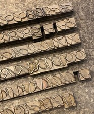 Alphabet bleiletter vintage gebraucht kaufen  Kehl