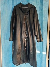 Langer kunstleder mantel gebraucht kaufen  Waldems
