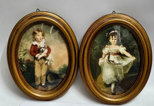 Coppia quadri miniatura usato  Carrara