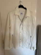 Zara men white for sale  DERBY