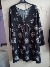 Ladies black floral for sale  STOURBRIDGE