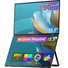 Monitor duplo portátil tela alta definição total extensor laptop monitor UPERFECT 18,5" 100Hz comprar usado  Enviando para Brazil