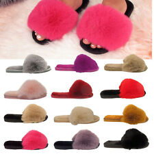 Ladies fluffy slippers for sale  UK