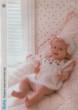 Knitting pattern. baby for sale  ANDOVER