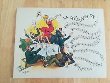 Lithographie format cartier d'occasion Lithographie format cartier d'occasion  Angers-