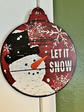 Snowman wall decor for sale  Carrollton