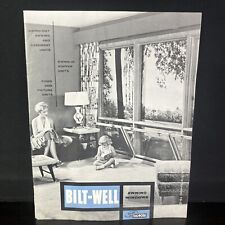 VTG SALES AD Catalog BILT WELL Awning Windows comprar usado  Enviando para Brazil