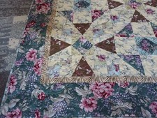 colcha de algodão floral, sofá-cama, colcha tamanho duplo, edredom, cobertor de colcha comprar usado  Enviando para Brazil