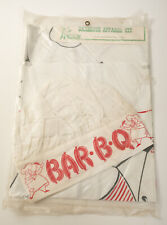 Avental Vintage (B4R-4) Vestuário do Chef (JSF6) Parvin Churrasqueira Kit Bar BQ com Chapéu comprar usado  Enviando para Brazil
