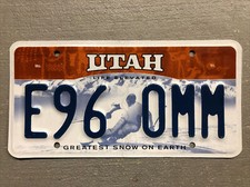 Utah license plate for sale  Gallup