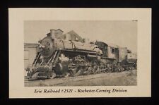 1967 1941 View Erie Railroad Steam Engine #2521 Rochester-Corning Rochester NY comprar usado  Enviando para Brazil