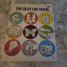 THE BUSY DAY BOOK 1977 Banner Press, Inc. Children's Creativity and Activities comprar usado  Enviando para Brazil