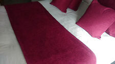 Claret burgundy plain for sale  BURY