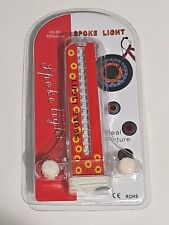 Bike wheel lights for sale  PLYMOUTH