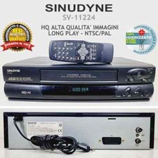 Videoregistratore vhs sinudyne usato  Vicenza