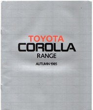 Toyota corolla 1985 for sale  UK