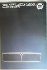 Lancia gamma brochure for sale  BOURNE