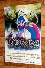 2004 Disgaea Hour of Darkness Nintendo DS pôster frente e verso muito raro 58x41cm , usado comprar usado  Enviando para Brazil