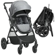 Homcom pushchair grey for sale  GREENFORD