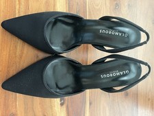 New black satin for sale  LONDON