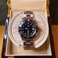 Invicta Pro Diver relógio esqueleto traseiro automático 8926 novo sem etiquetas prata/preto, 40mm comprar usado  Enviando para Brazil