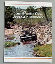 Folheto publicitário vintage 1982 JEEP CJ-7 Jamboree edição comemorativa comprar usado  Enviando para Brazil