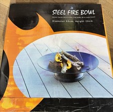 Steel fire bowl for sale  WOLVERHAMPTON