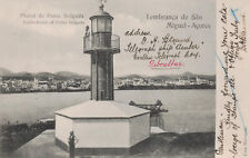 Cartão postal Ponta Delgada, Farol, São Miguel, Açores, Açores, Portugal comprar usado  Enviando para Brazil